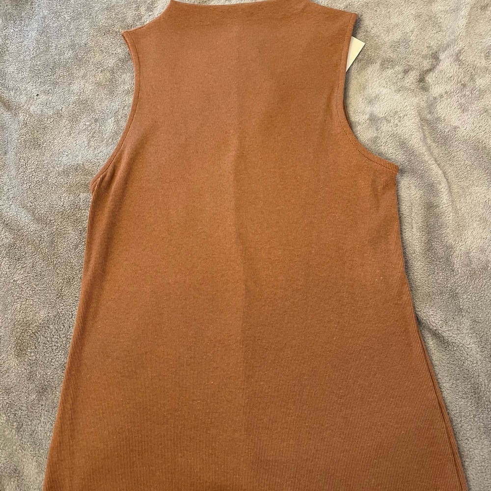 a new day Sleeveless Tan Tank Top